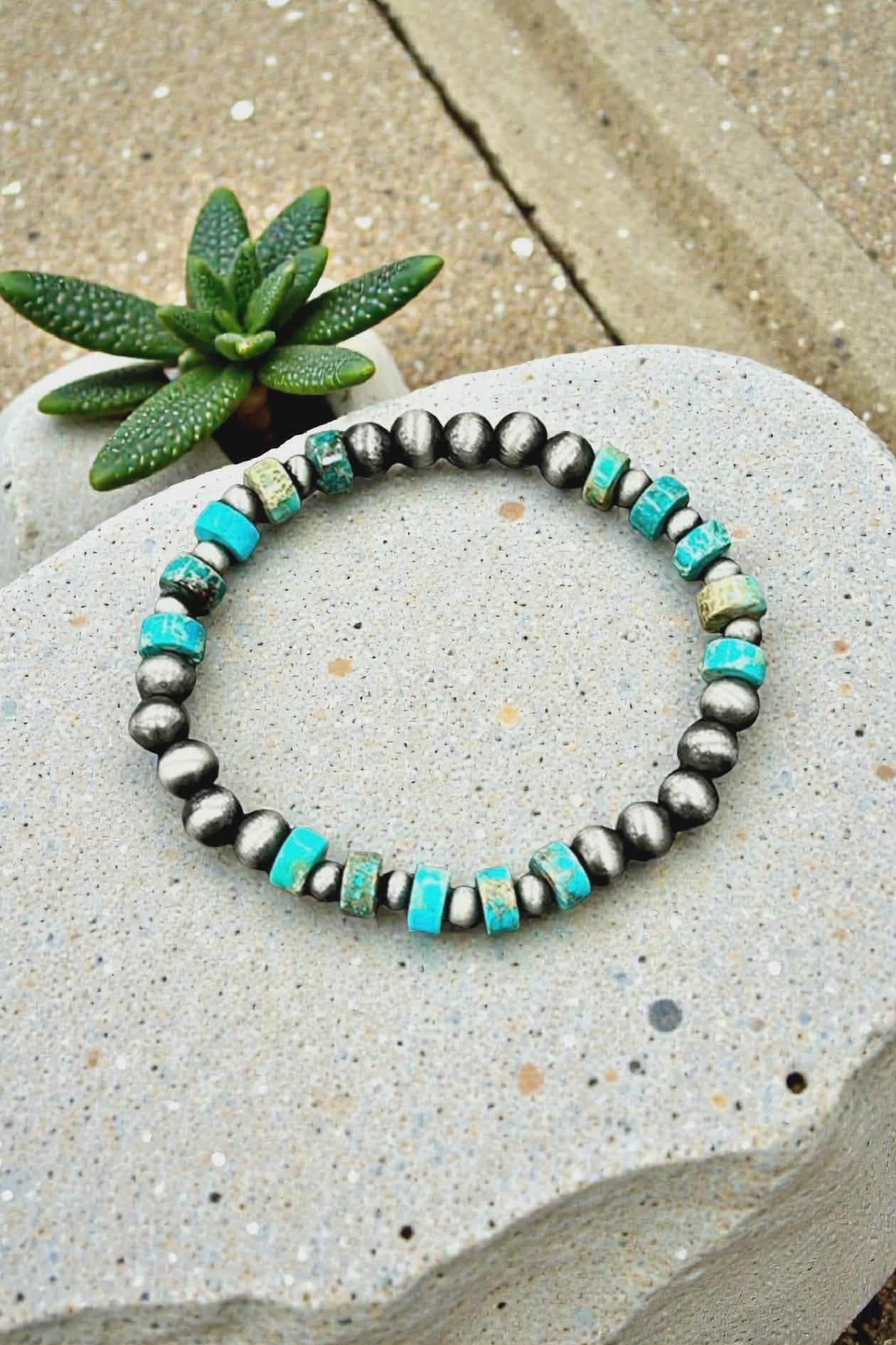 Turquoise Stretch Bracelet