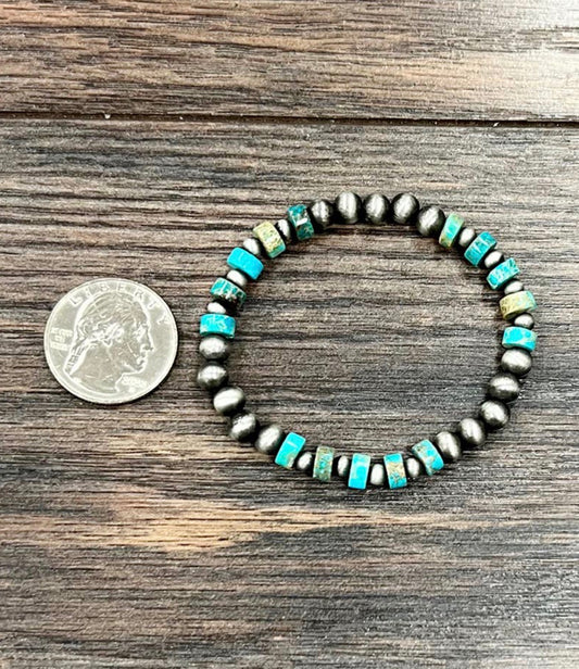 Turquoise Stretch Bracelet