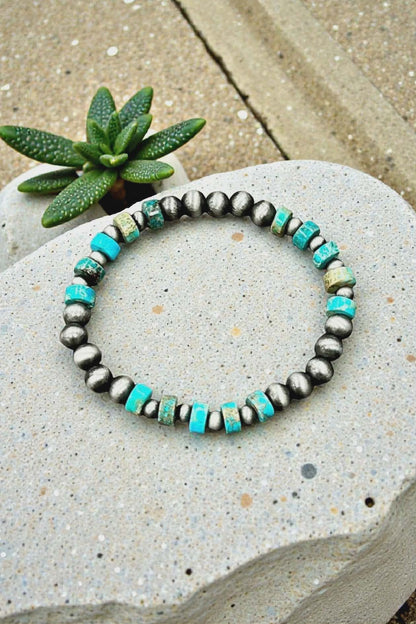 Turquoise Stretch Bracelet